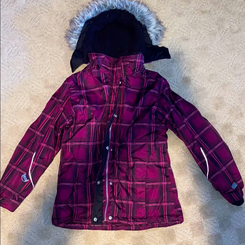 Girls winter ski jacket